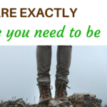 you are exactly where you need to be member only blog post your time to grow gratitude coaching